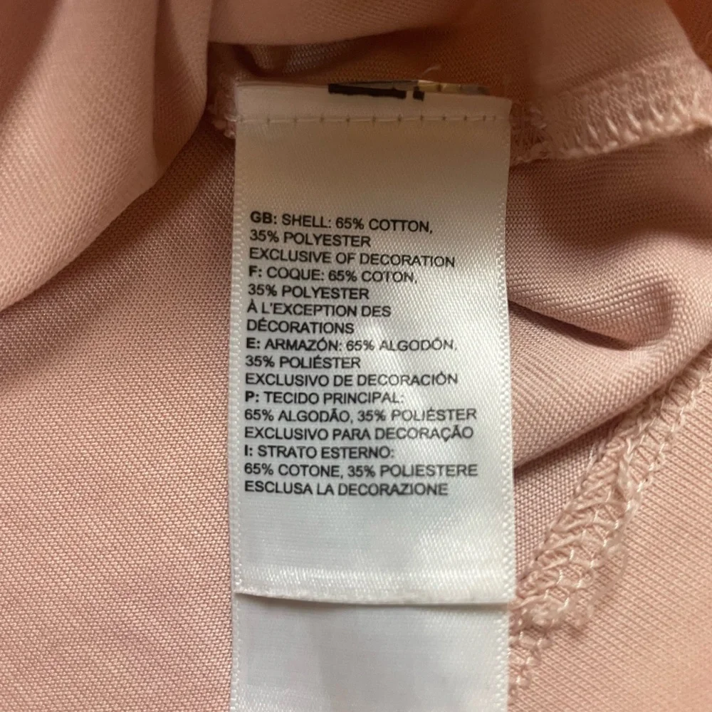 The North Face Pink/Peach Peace Sign Graphic Tee Men’s Medium